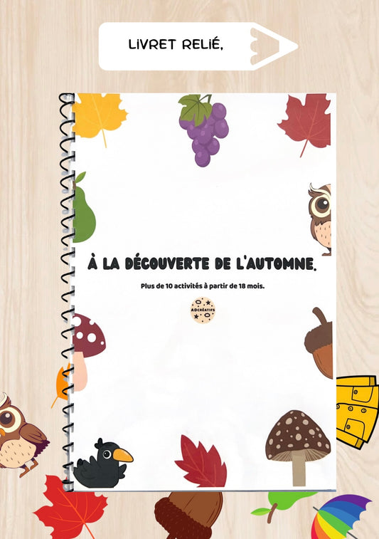 Livret d'Activités Automne - Dès 18 mois