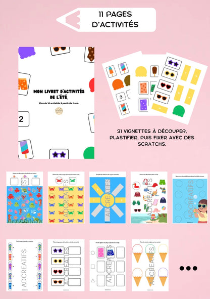 PDF - Activités Été - Dès 2 ans