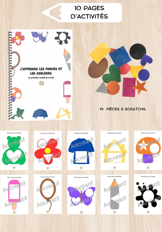 Livret d’activités – Formes & Couleurs