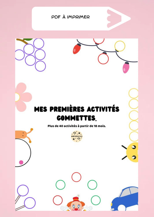 PDF - 40 Jeux de gommettes