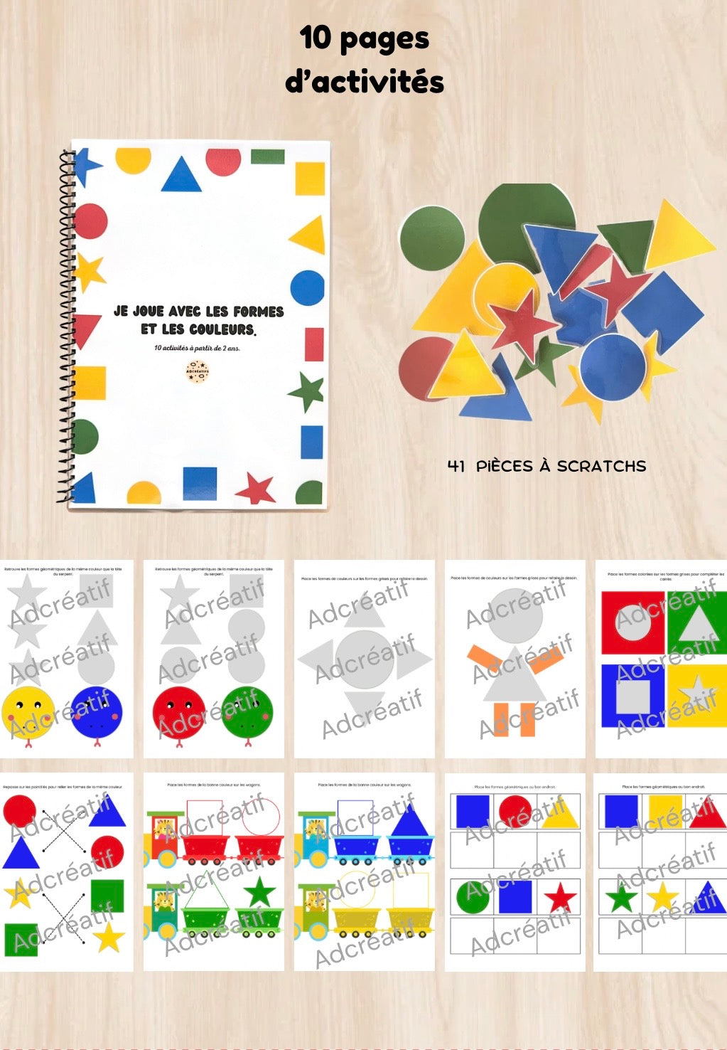 Pack éducatif - premiers apprentissages