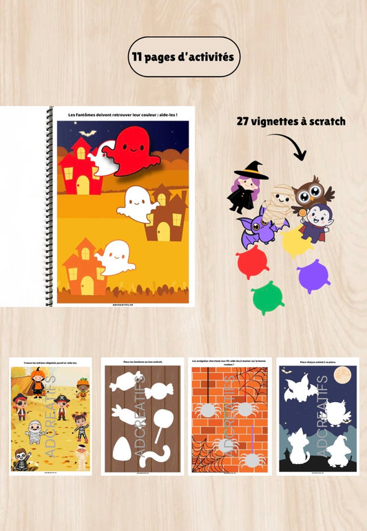 Livret d’Activités - Halloween – dès 2 ans