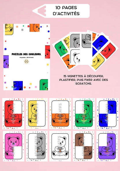 PDF - Puzzles couleurs – dès 18 mois