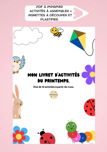 PDF - Activités Printemps - Dès 2 ans