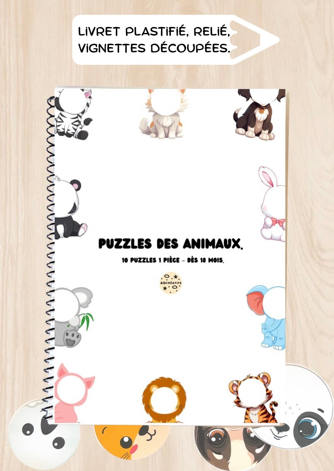 Livret d’Activités – Puzzle animaux
