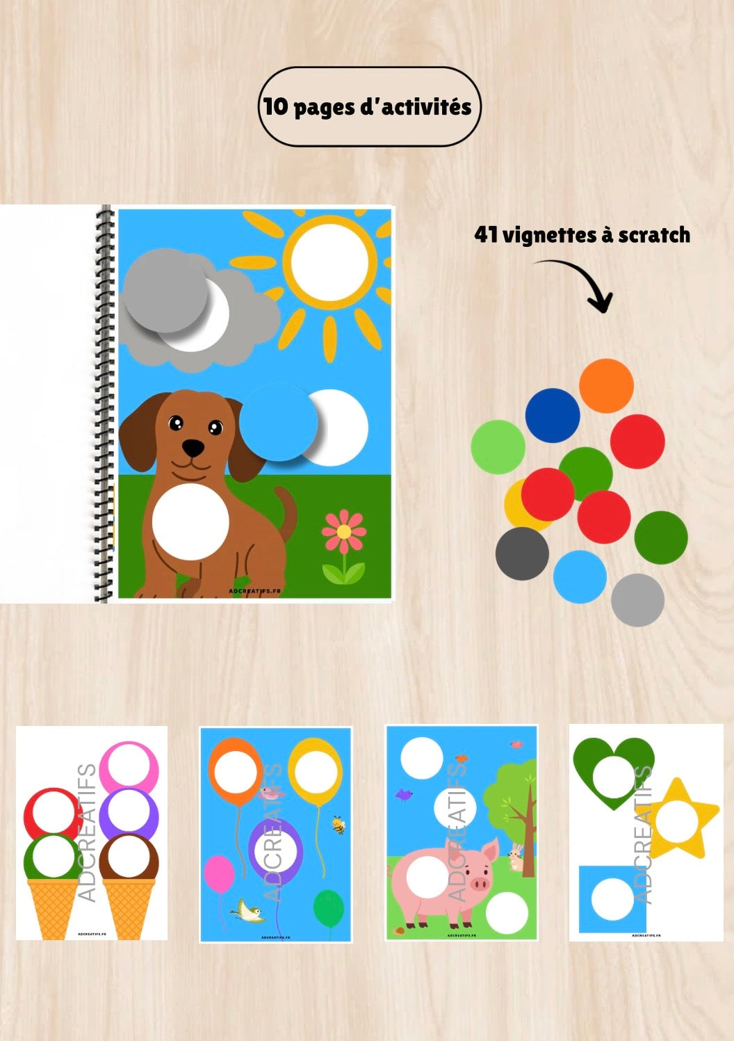 Livret d’Activités - couleurs - Dès 2 ans