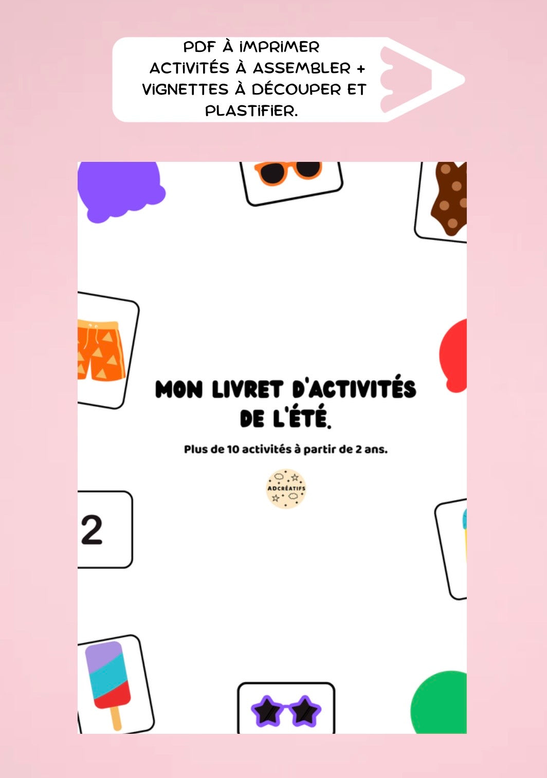 PDF - Activités Été - Dès 2 ans