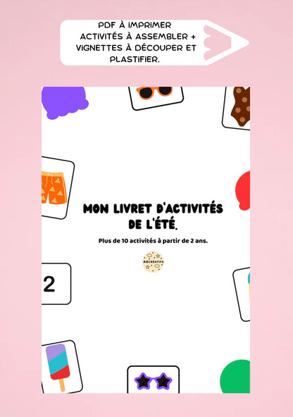 PDF - Activités Été - Dès 2 ans
