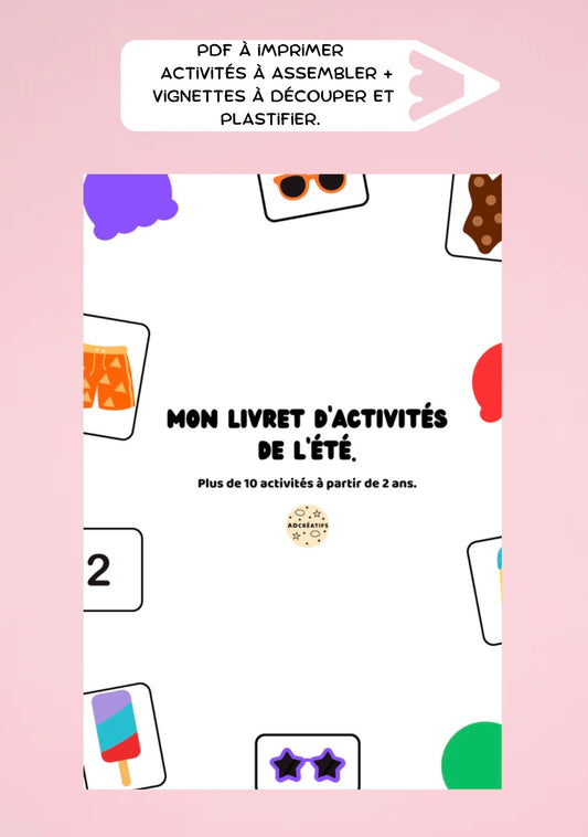 PDF - Activités Été - Dès 2 ans