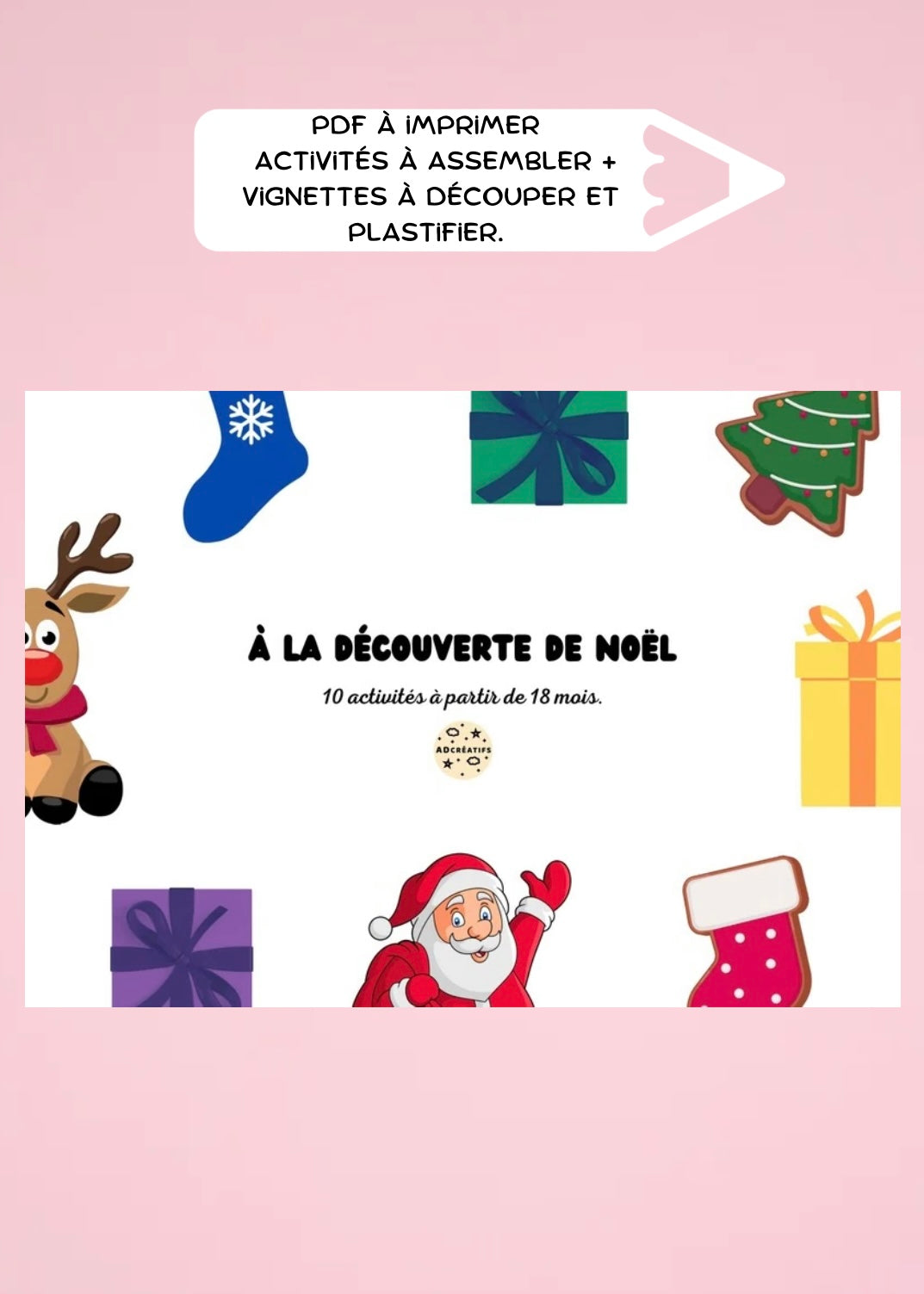 PDF - Activités Noël - Dès 18 mois