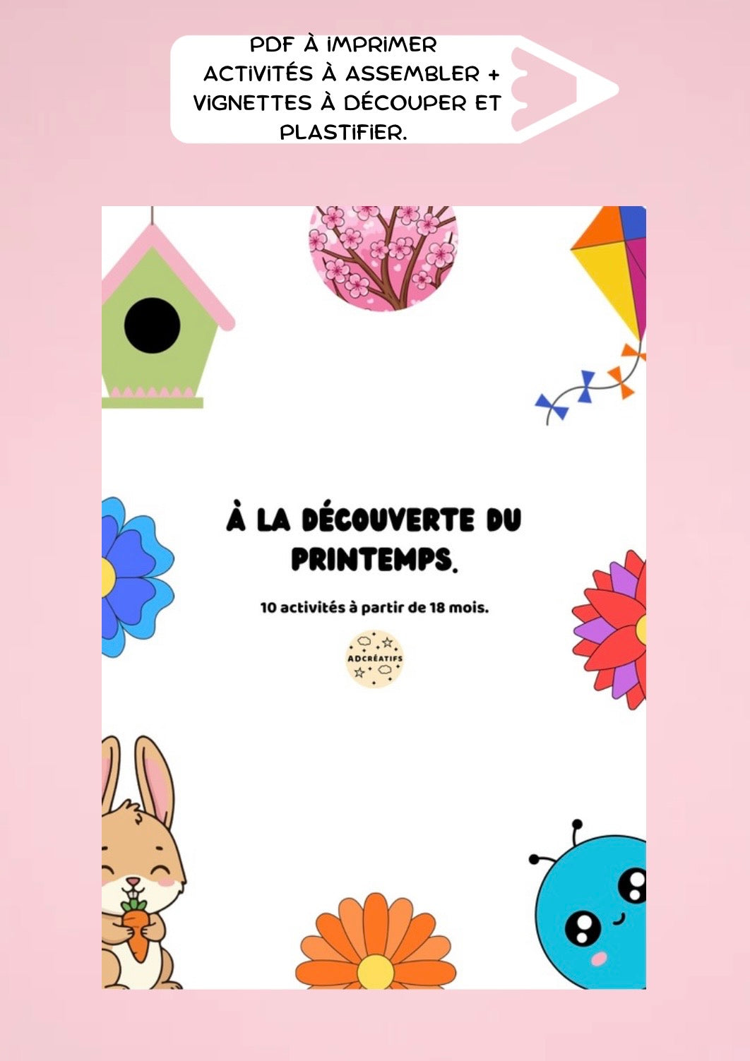 PDF - Activités Printemps - Dès 18 mois