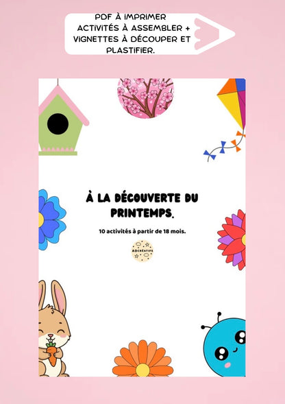 PDF - Activités Printemps - Dès 18 mois