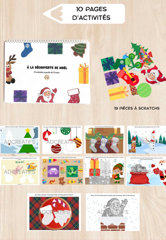 Livret d'Activités Noël - Dès 18 mois