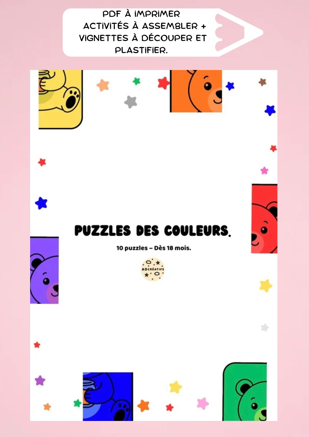 PDF - Puzzles couleurs – dès 18 mois