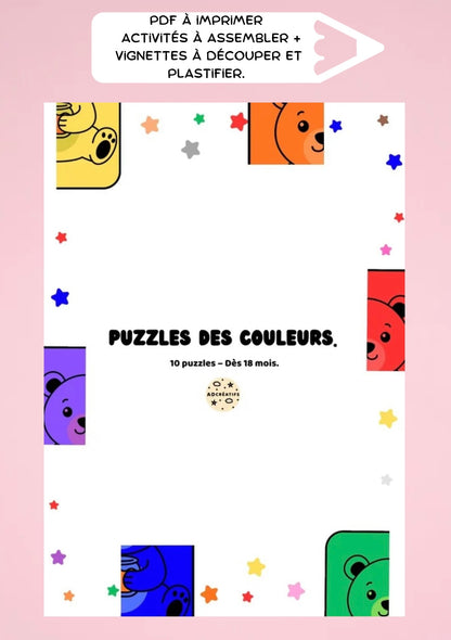PDF - Puzzles couleurs – dès 18 mois