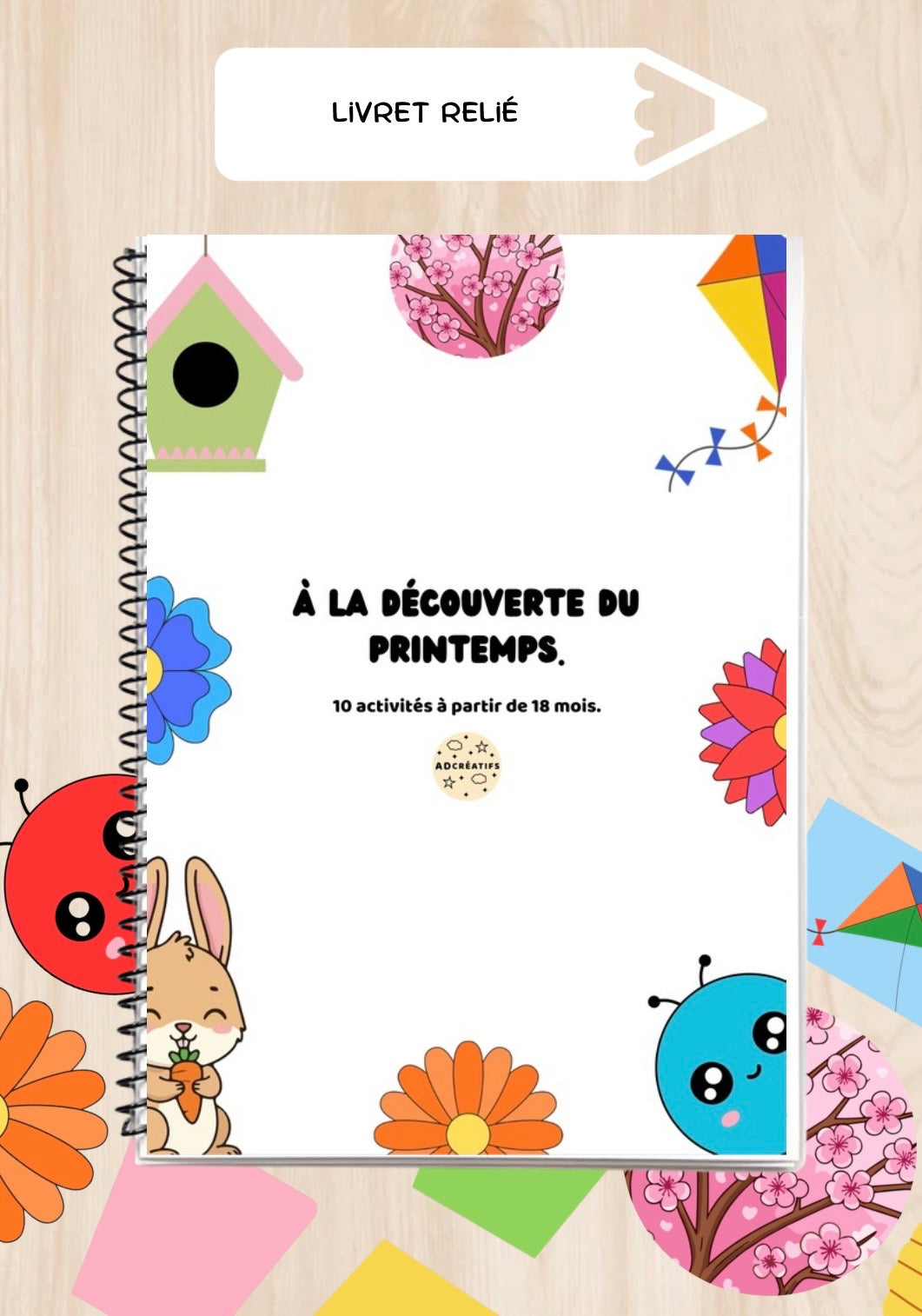 Livret d'Activités - Printemps - Dès 18 mois