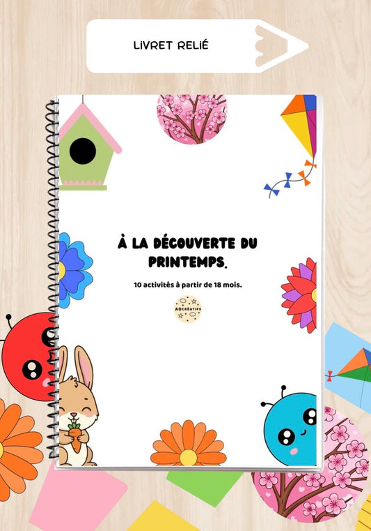Livret d'Activités - Printemps - Dès 18 mois
