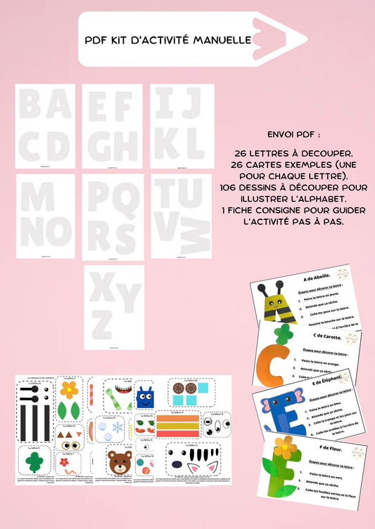 PDF - Kit Alphabet – Activité Manuelle