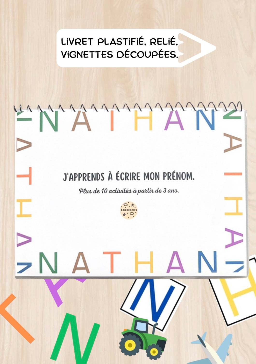 Livret personnalisé – Mon prénom