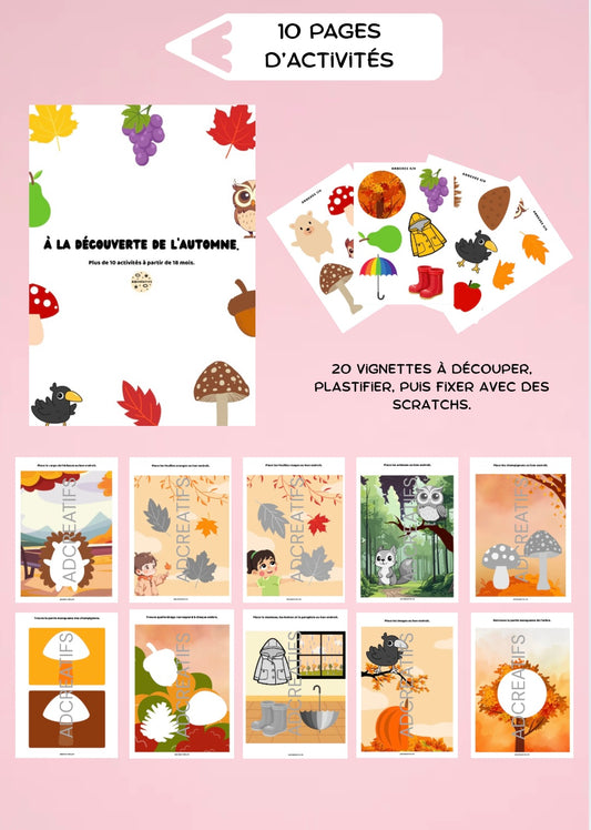 PDF - Activités Automne - Dès 18 mois