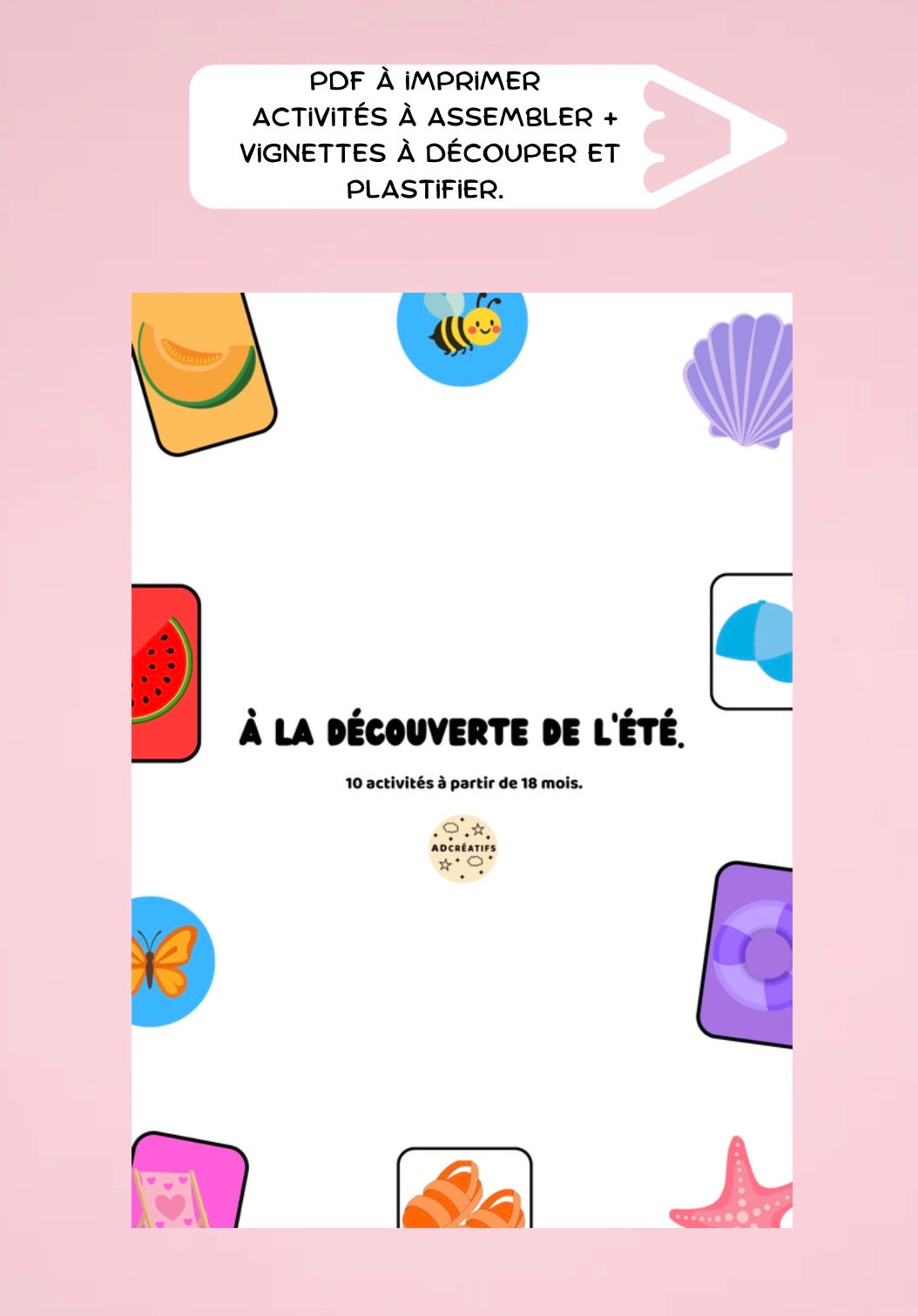 PDF - Activités Été - Dès 18 mois