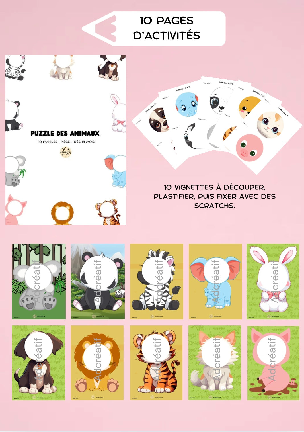 PDF - Puzzle animaux