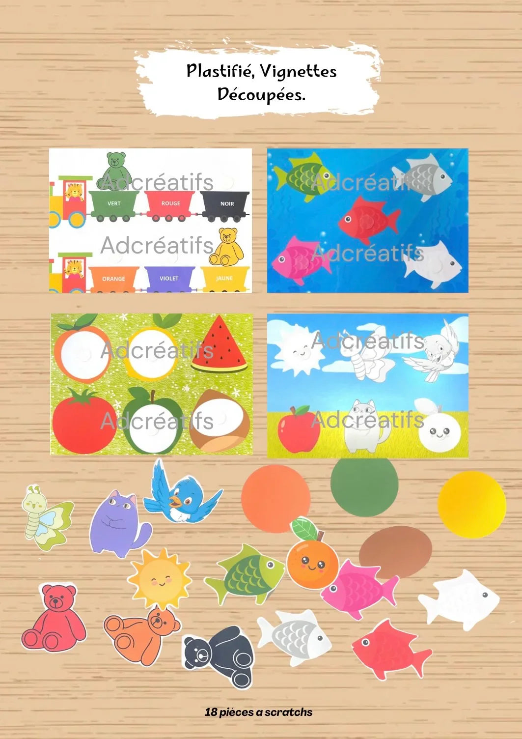 Pack couleurs – Support d’apprentissage -